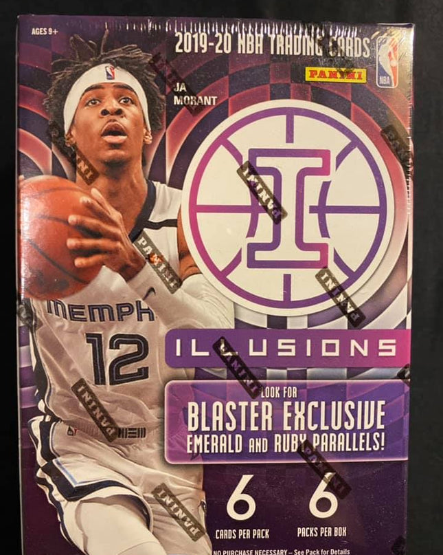Panini 2019-20 Illusions Exclusive Blaster Box NBA Trading Cards New & Sealed
