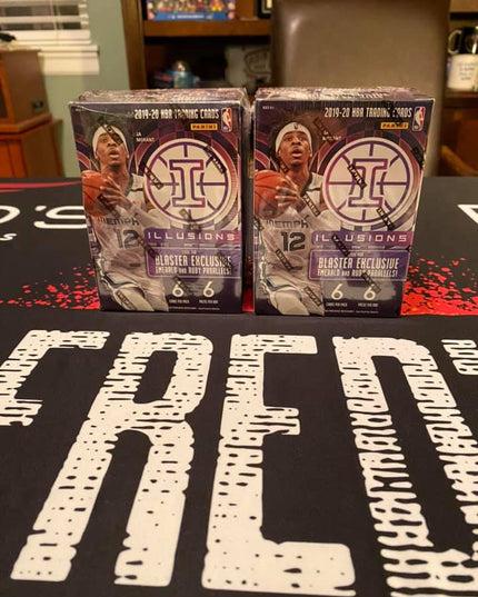 Panini 2019-20 Illusions Exclusive Blaster Box NBA Trading Cards New & Sealed