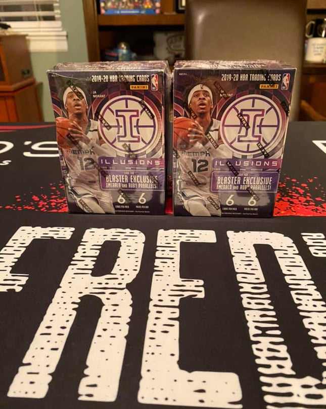 Panini 2019-20 Illusions Exclusive Blaster Box NBA Trading Cards New & Sealed