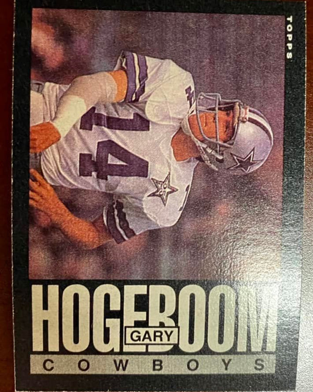GARY HOGEBOOM - 1985 TOPPS #44 COWBOYS