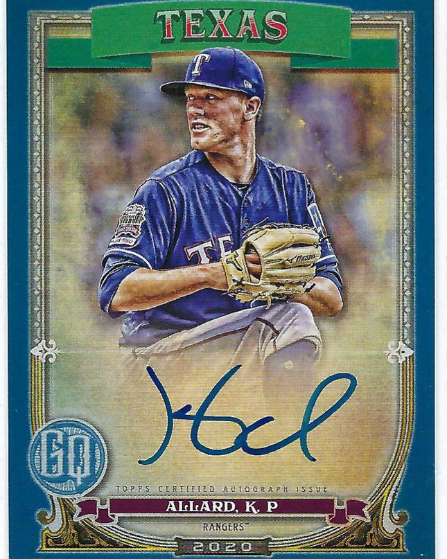 KOLBY ALLARD - GYPST QUEEN AUTOGRAPHED CARD