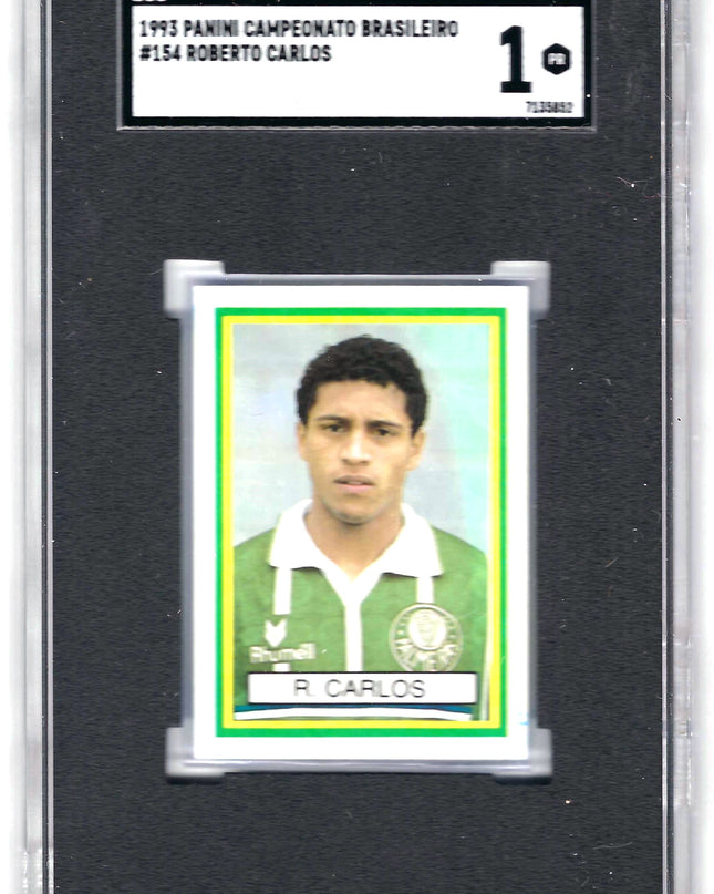 Roberto Carlos - 1993 Panini Campeonato Brasileiro #154 - SGC 1