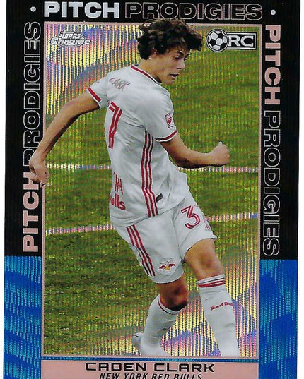 CADEN CLARK - 2021 Topps Chrome Sapphire MLS Pitch Prodigies Rookie RC
