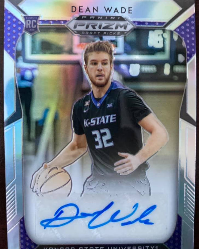 DEAN WADE 2019 20 PRIZM DRAFT PICKS SILVER ROOKIE RC AUTO #113 - DRAFT PICKS