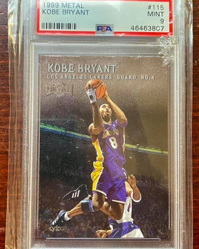 KOBE BRYANT - 1999 METAL - PSA 9