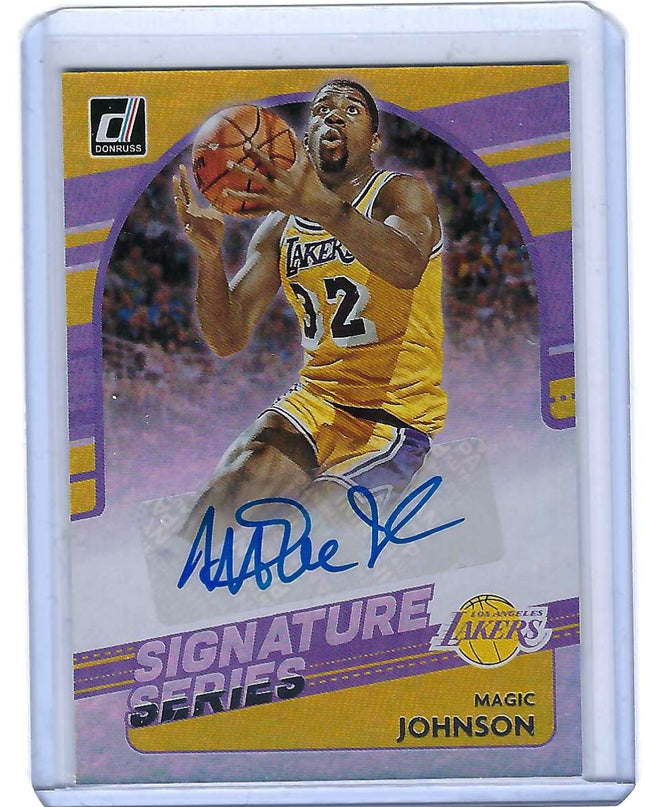 MAGIC JOHNSON - 2020-21 Panini DonRuss Signature Series - Auto Lakers
