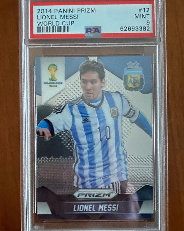 Lionel Messi - 2014 Panini Prizm - World Cup - PSA 9