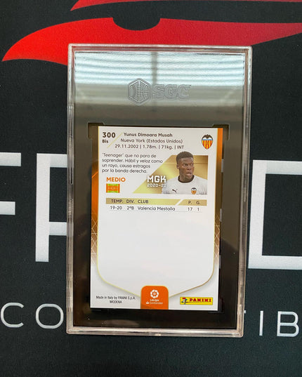 2020-21 Panini Megacracks #300BIS - Yunus Musharraf - SGC 9