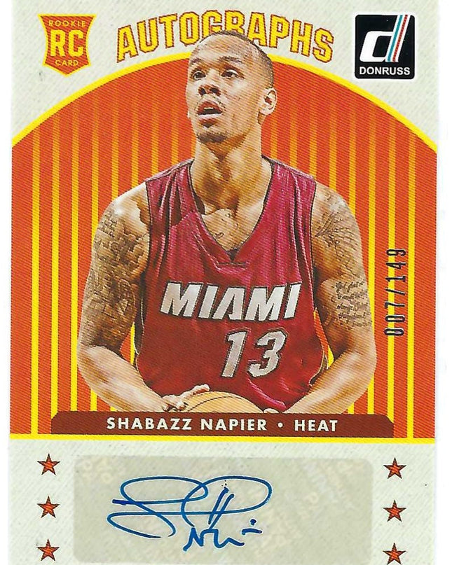 Shabazz Napier #31 Rookie Auto