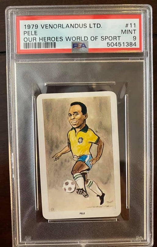 PELE 1979 VENORLANDUS #11 PSA 9 MINT