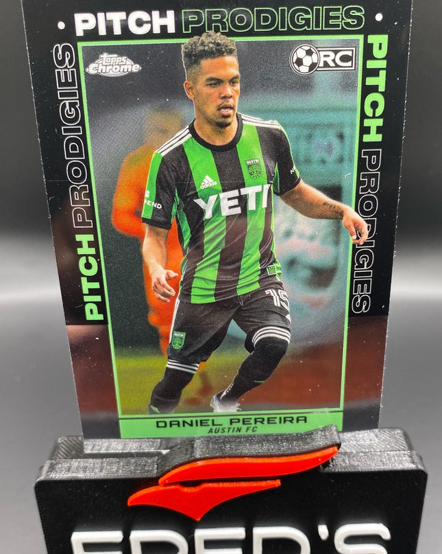 Daniel Pereira Rookie Topps Chrome MLS Pitch Prodigies
