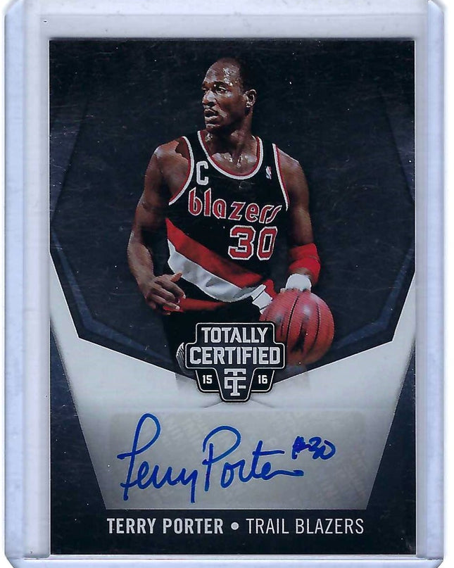 TERRY PORTER - TOTALLY CERTIFIED AUTO - 11/49