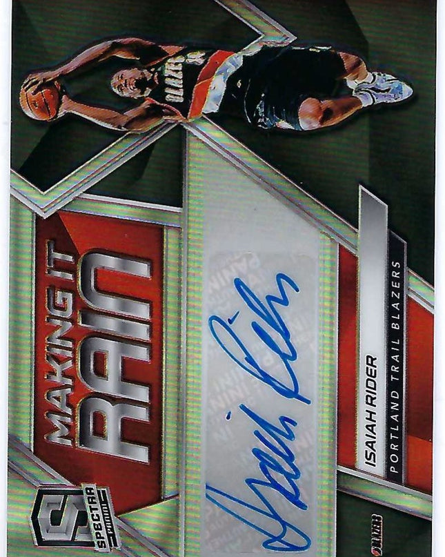 ISAIAH RIDER - MAKING IT RAIN AUTO - 52/75